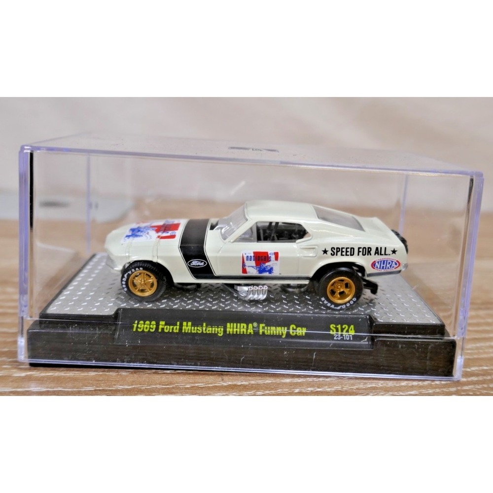 1969 FORD MUSTANG NHRA FUNNY CAR S124 23-101 - Preowned
